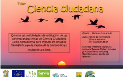 Taller Ciencia Ciudadana: Iniciación a e-Bird