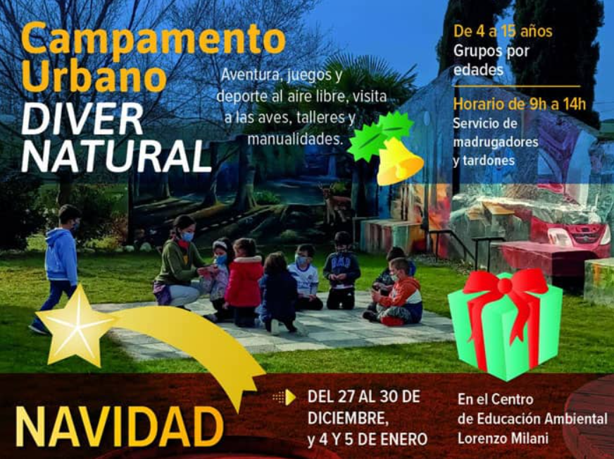 DiverNatural Campamento Urbano Navidad
